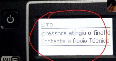 reset da impressora l575 epson e troca das almofadas tecnologia moderna