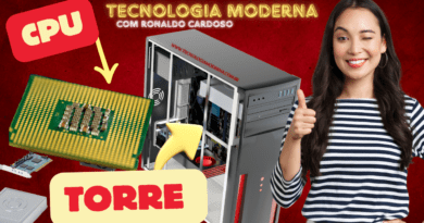 CPU x Gabinete: Qual é a Diferença | Conhecendo Cérebro do Computador o CPU e as Conexões Traseiras