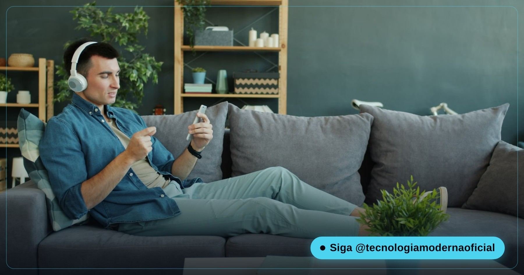 Casa conectada com vários dispositivos Wi-Fi