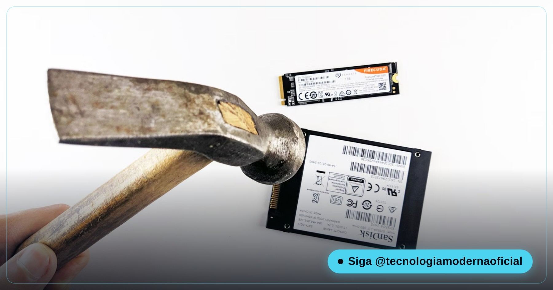 Disque SSD installé dans un ordinateur