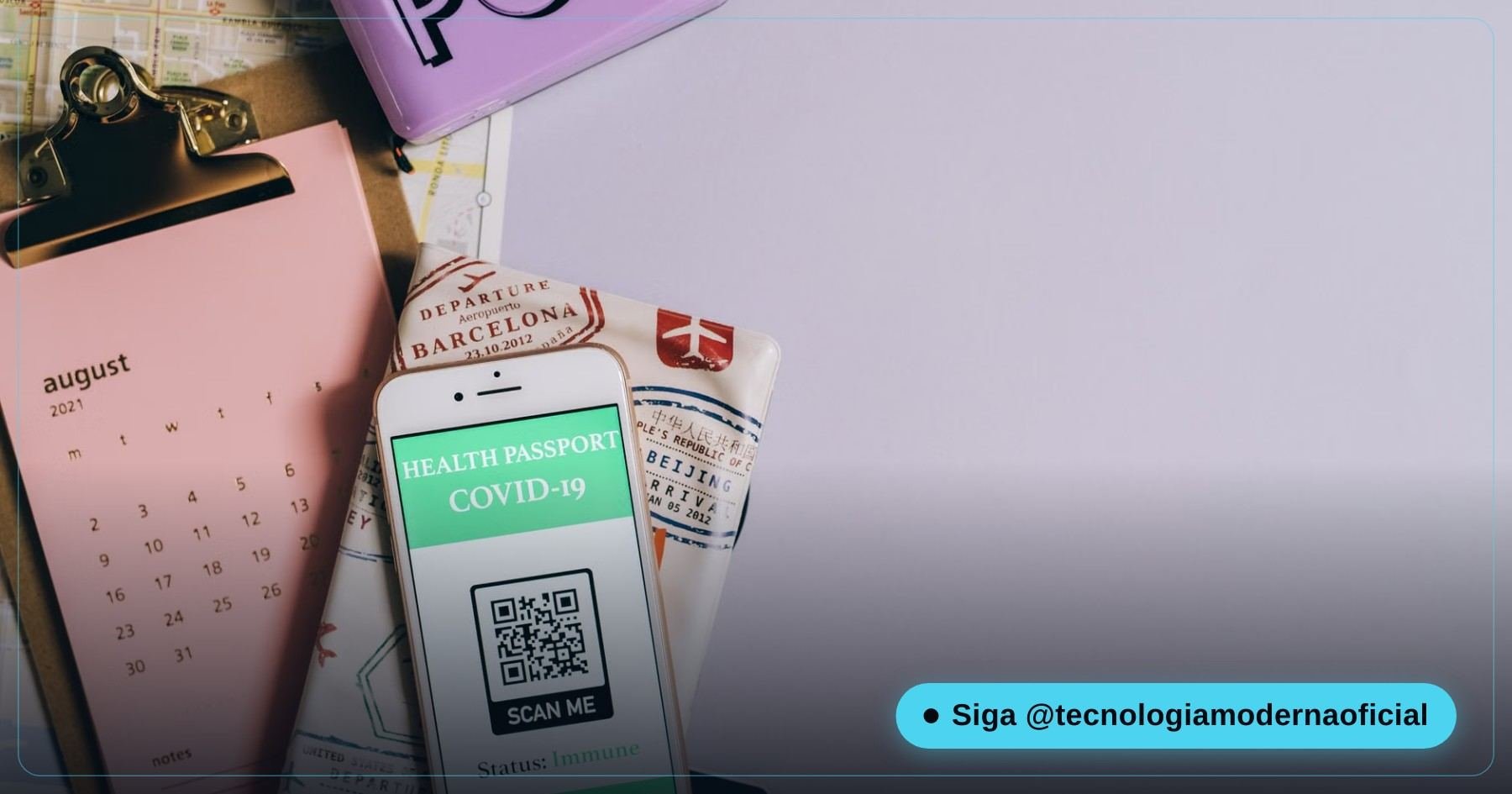 Celular Android mostrando QR Code para compartilhar o Wi-Fi