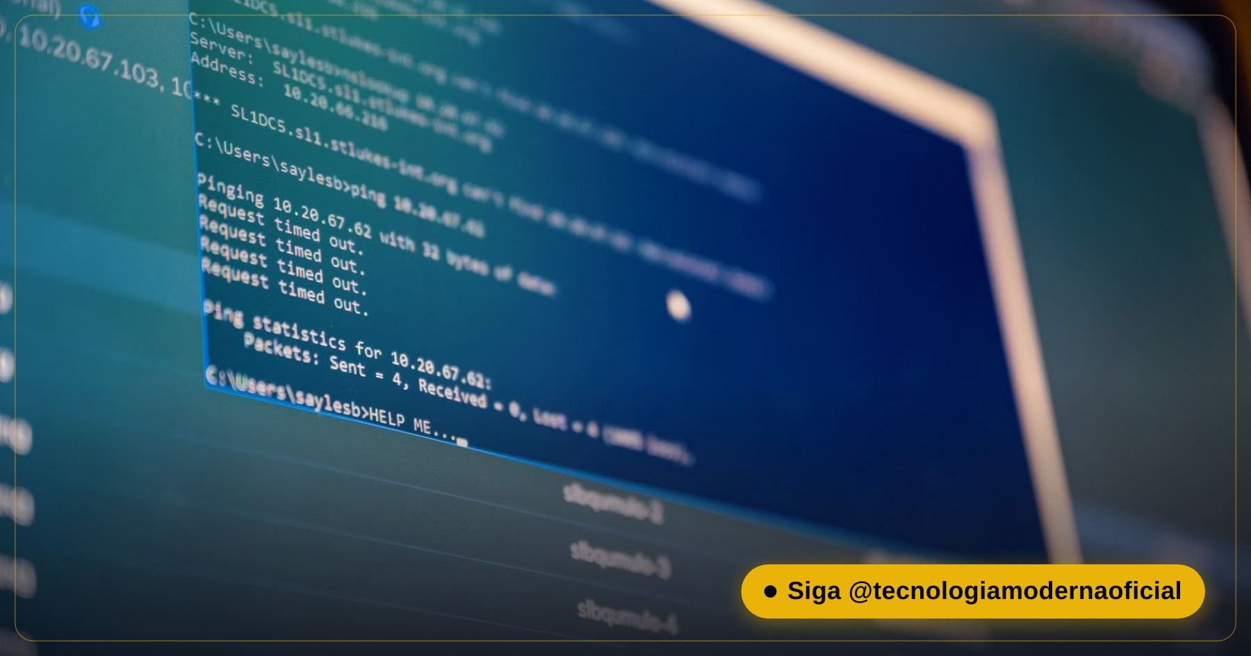 Explorador de arquivos aberto na tela do computador