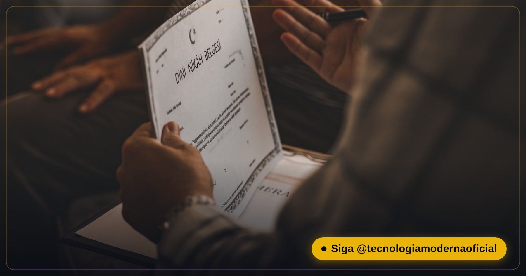 Símbolo de certificado digital e assinatura