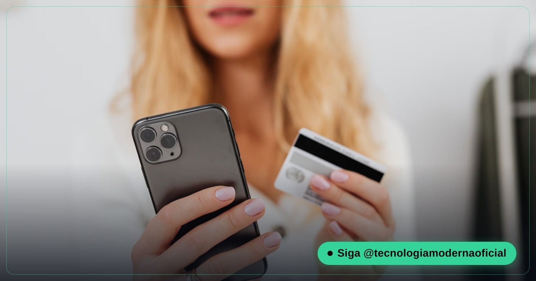 Pagamento com cartão pelo celular