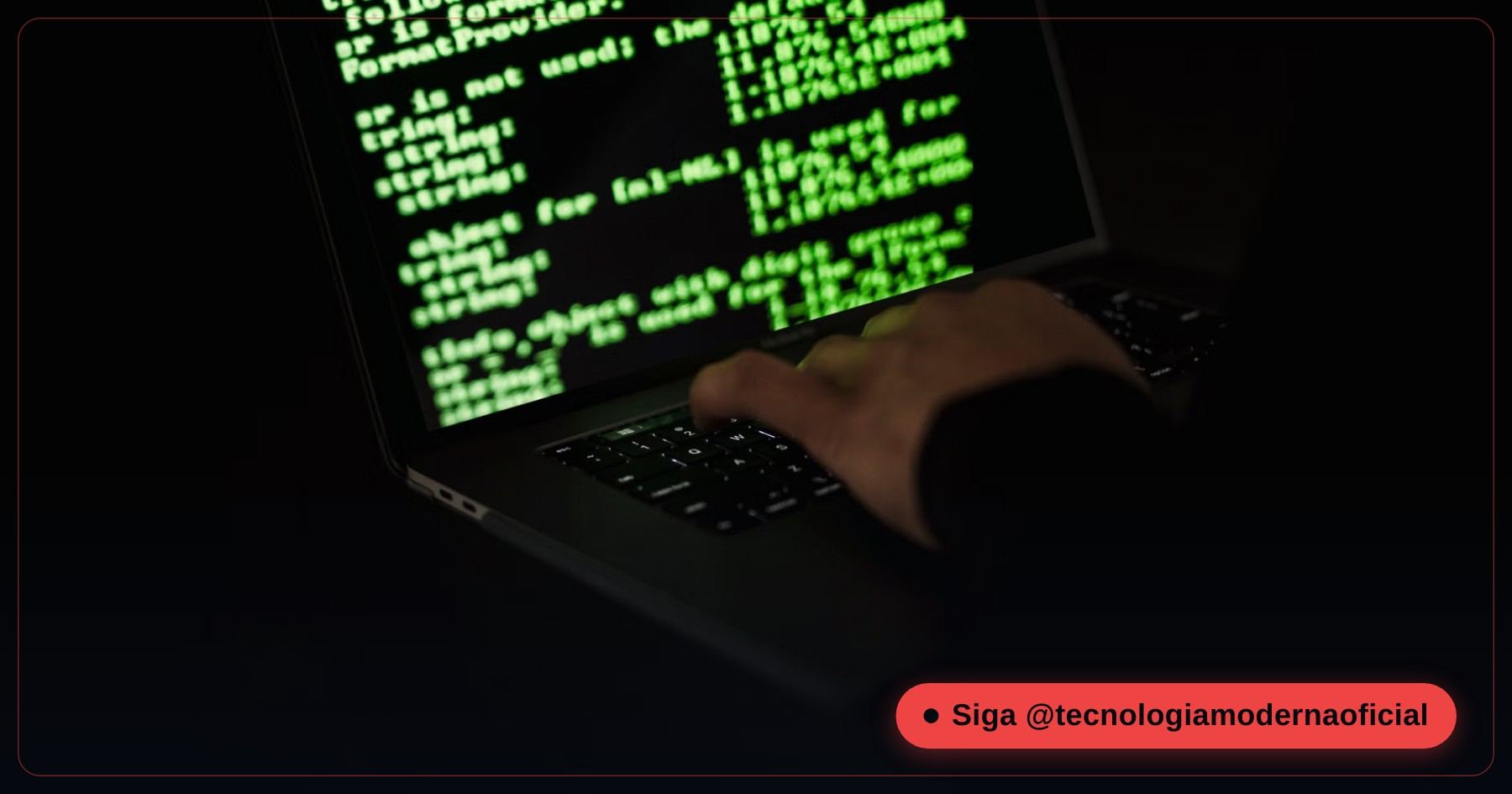 Ilustração de olho vigiando a tela do computador