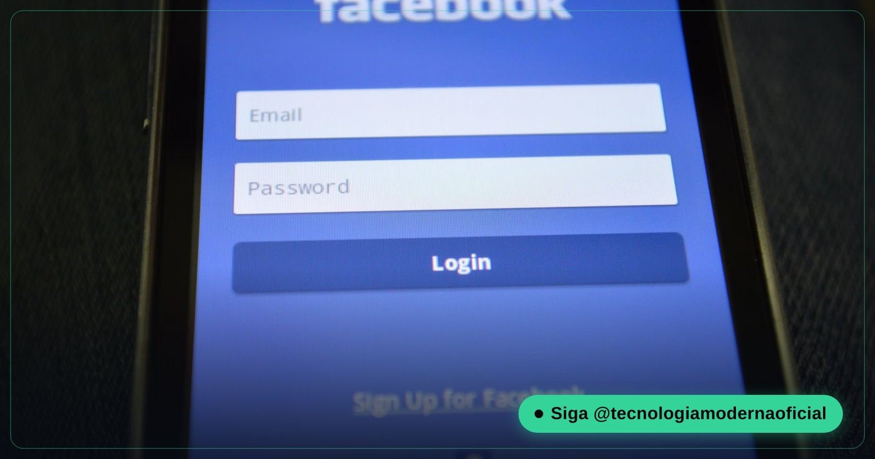 Tela de login com senha em um notebook