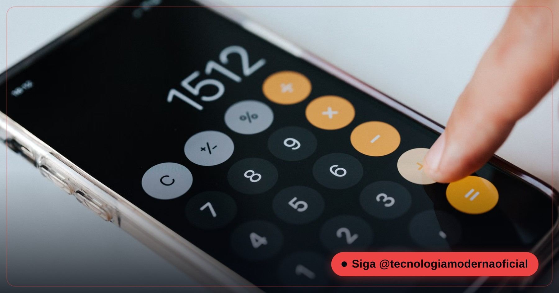Calculator used to convert hexadecimal values