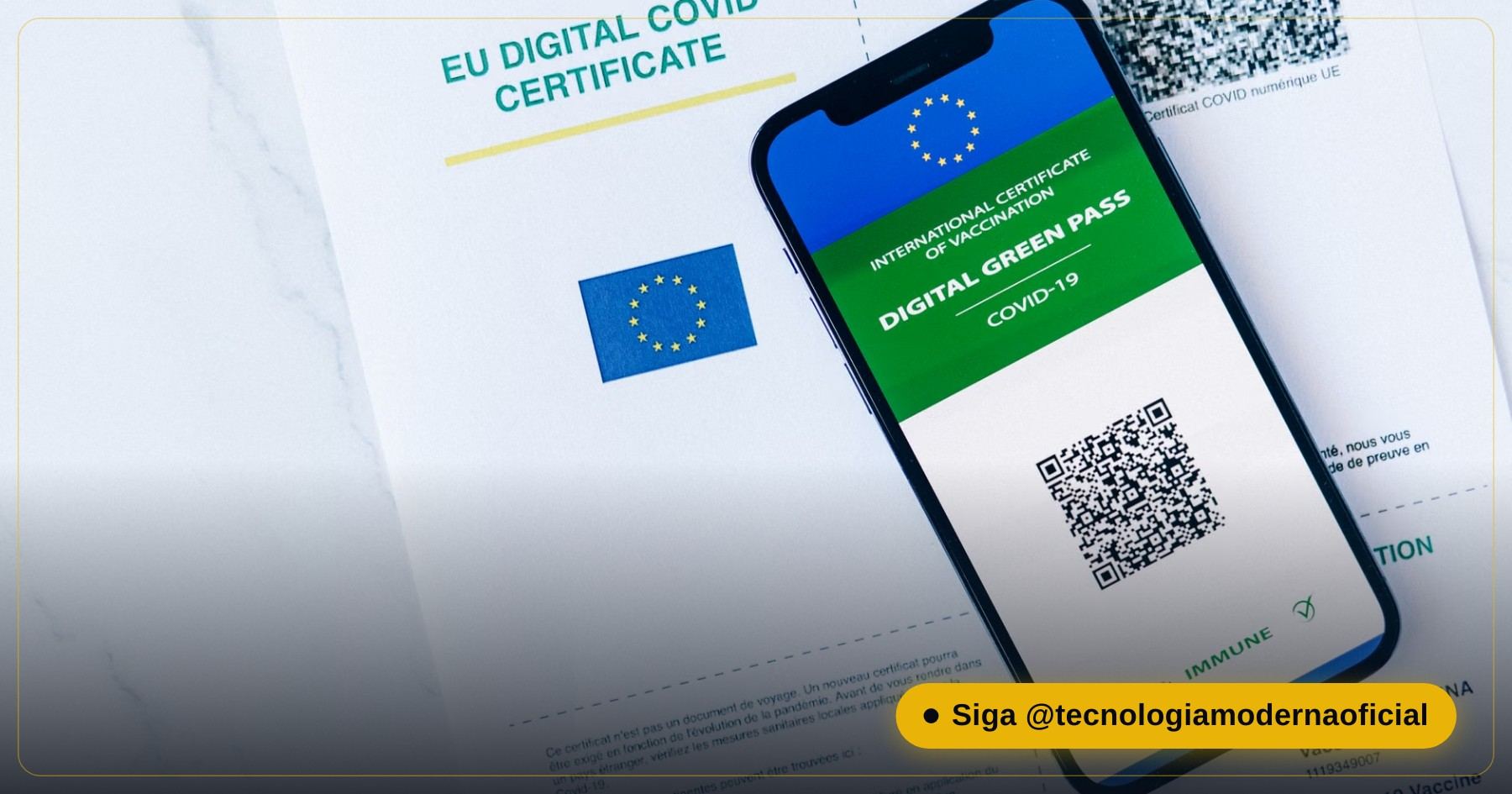 Digital certificate and signature symbol