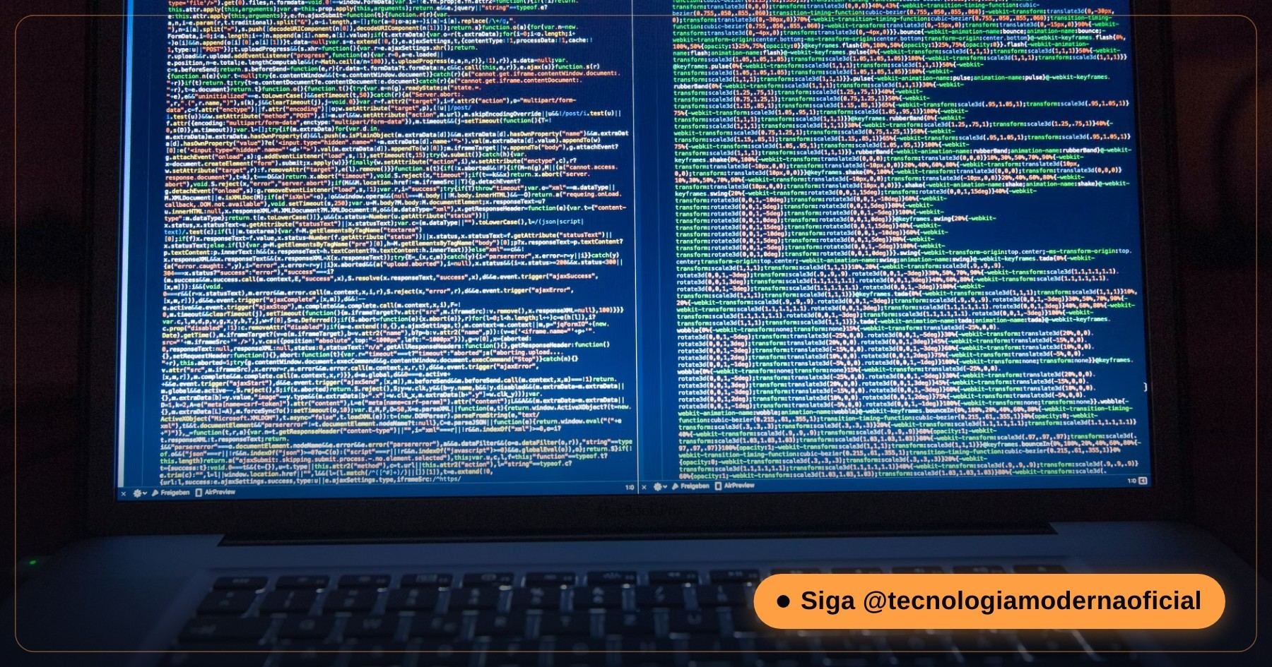 Tela da Arduino IDE com código sendo programado num notebook