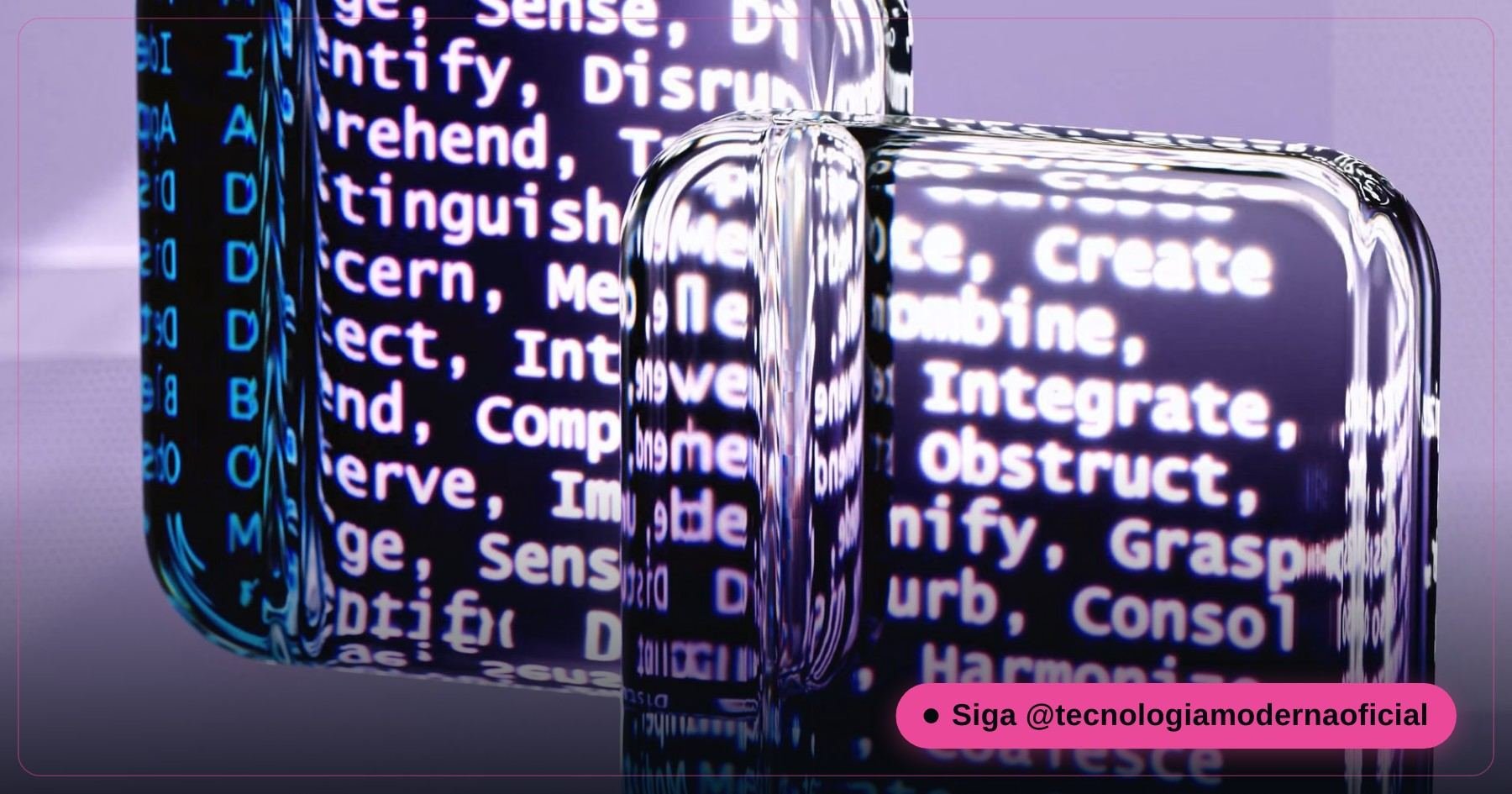 Tela de código representando inteligência artificial