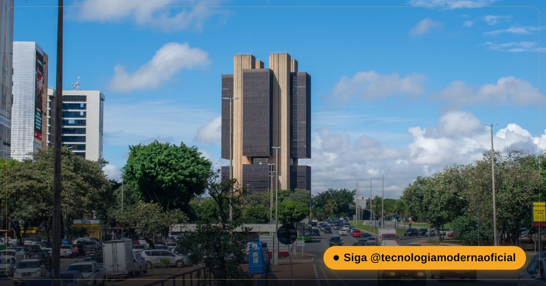 Prédio institucional representando regulação financeira