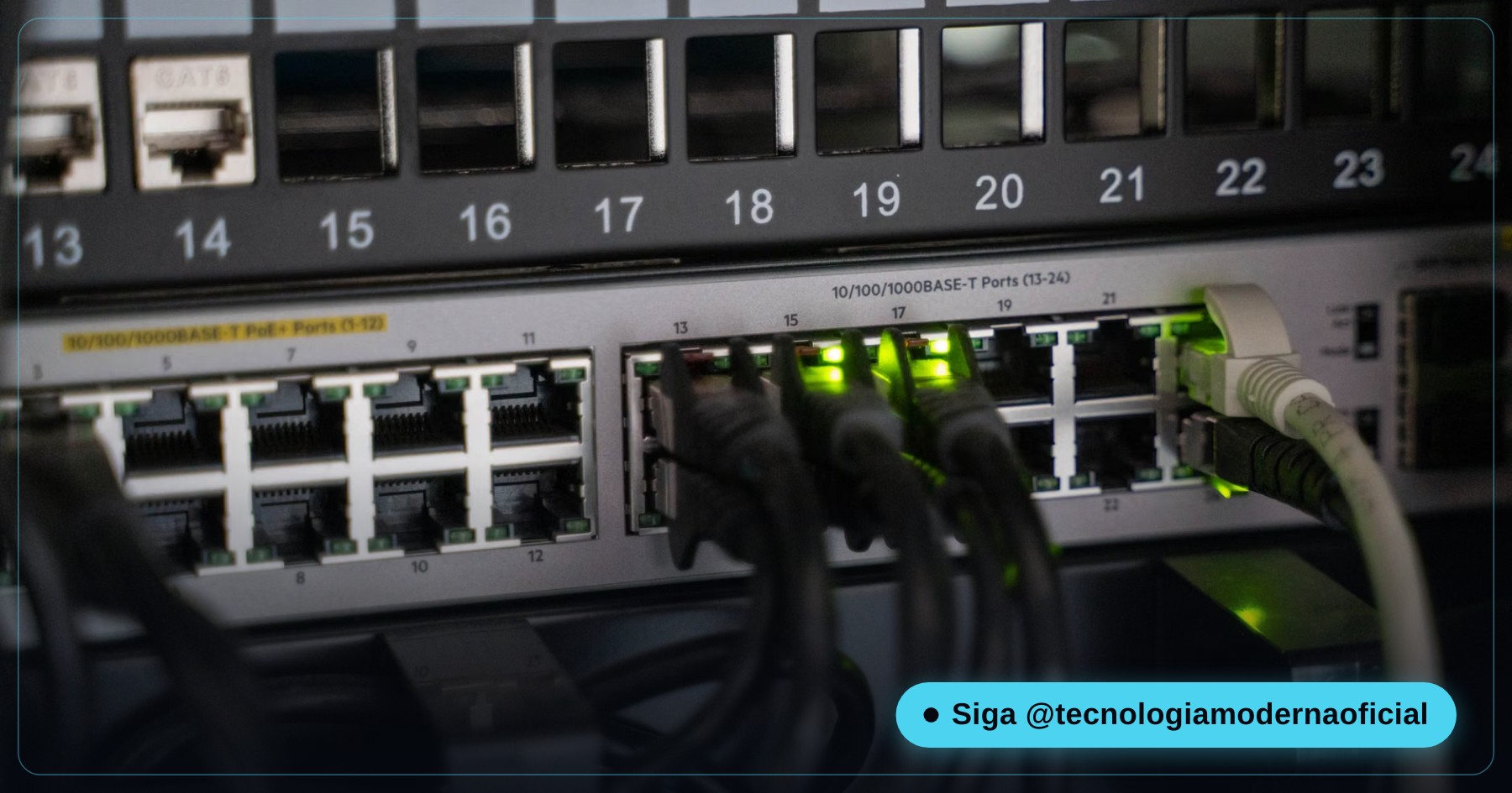 Kit de roteadores mesh posicionados em diferentes cômodos da casa