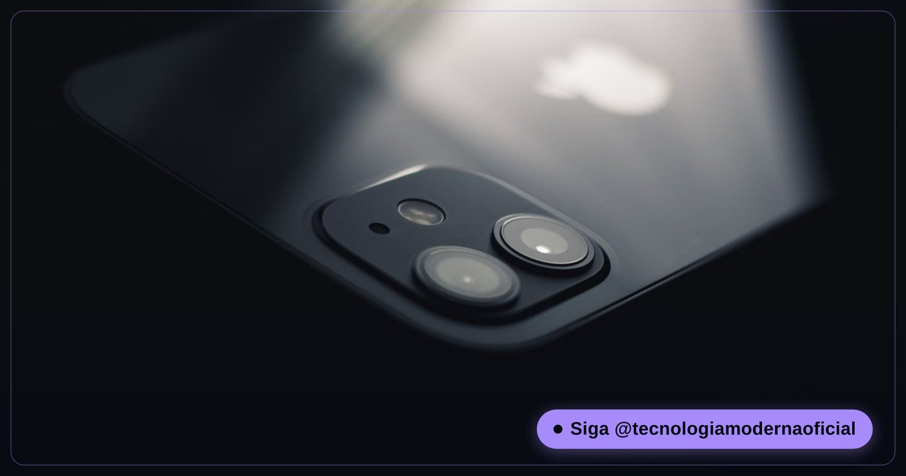 Close-up of a smartphone camera lens
