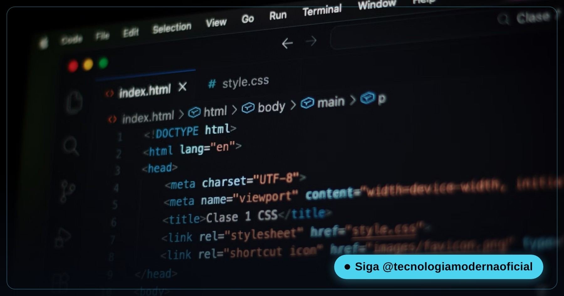Texto sendo copiado de uma imagem na tela do computador