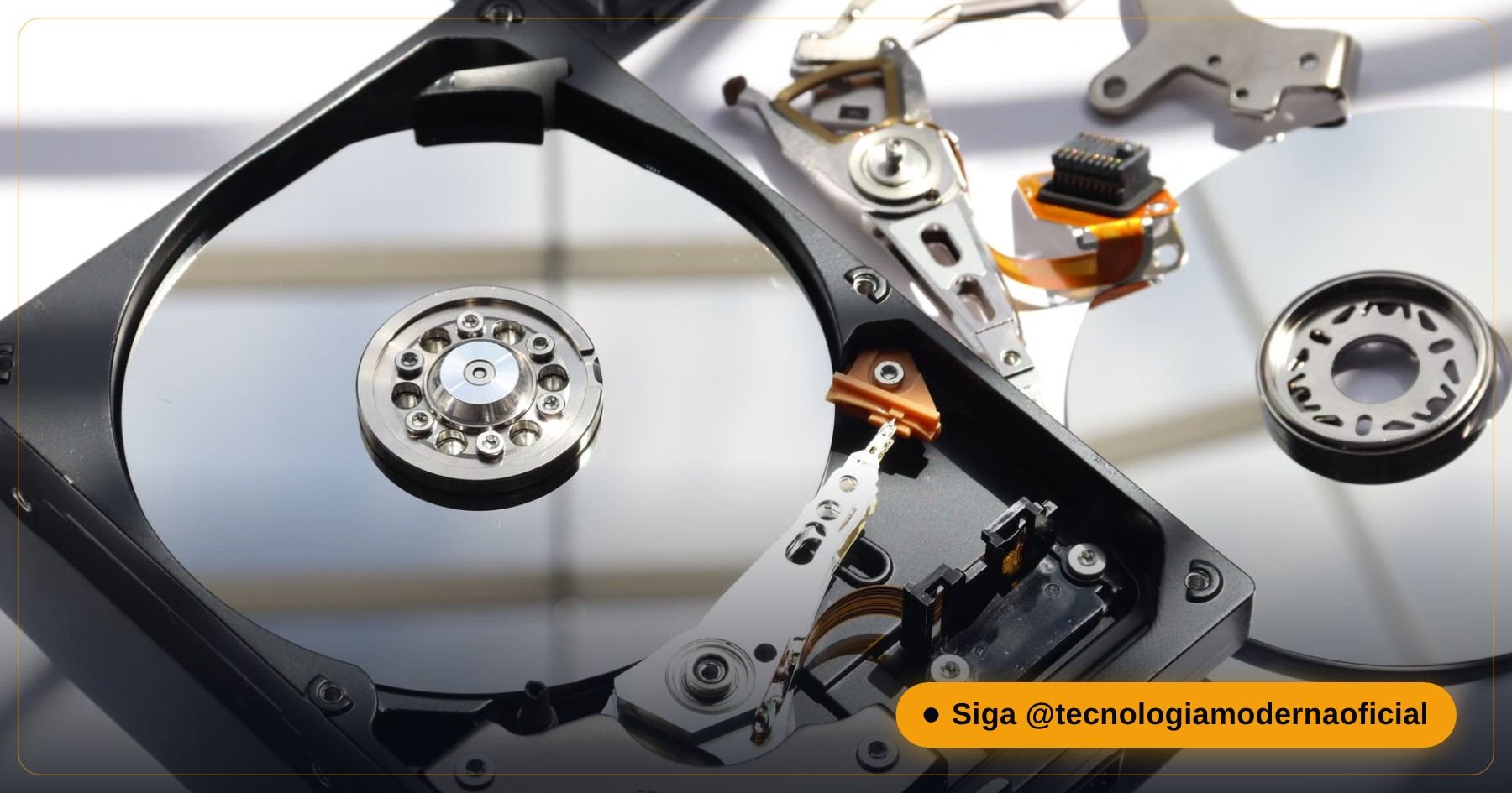Disco rigido usato per un recupero dati