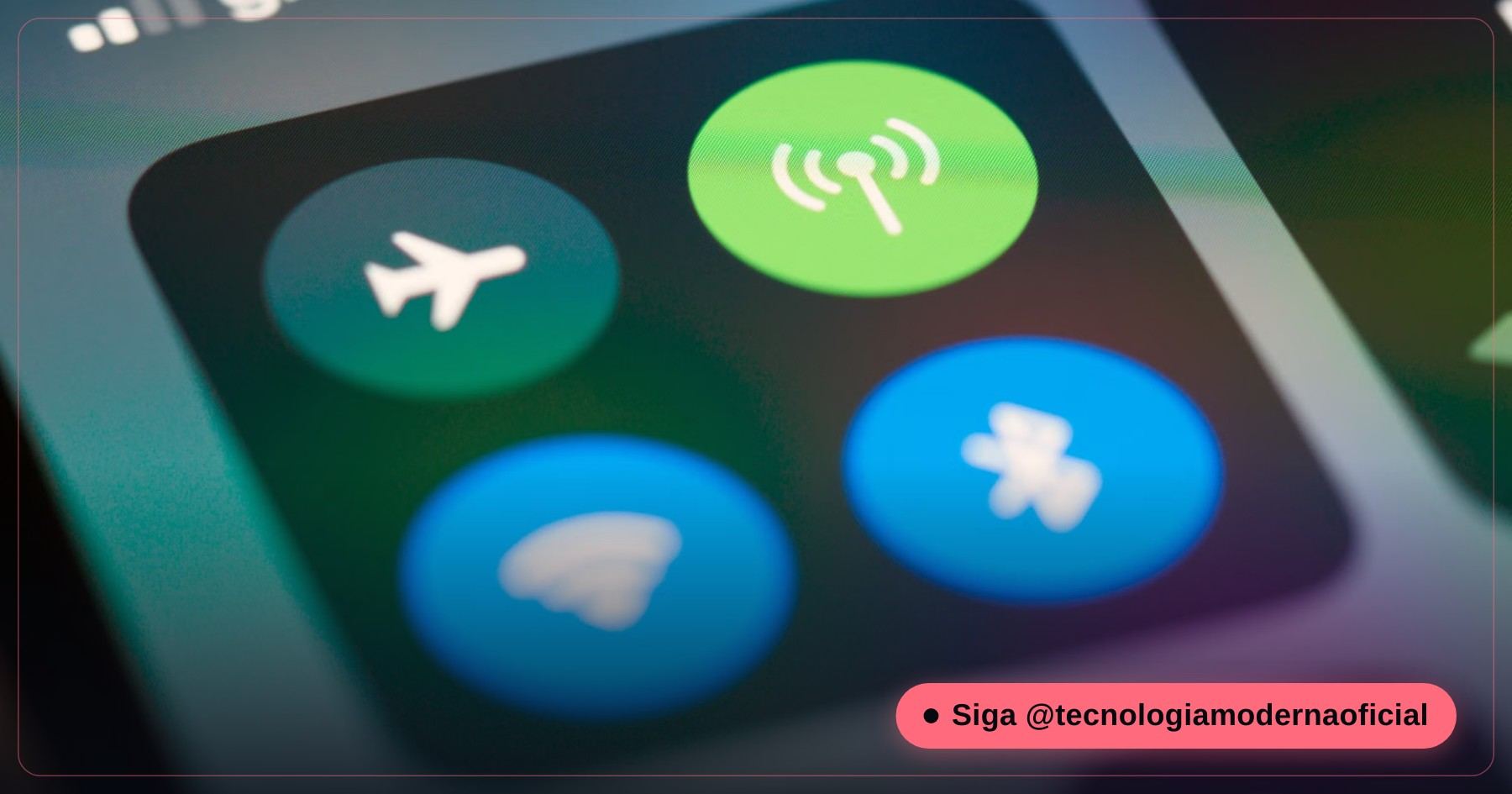 Móvil en modo avión, sin internet