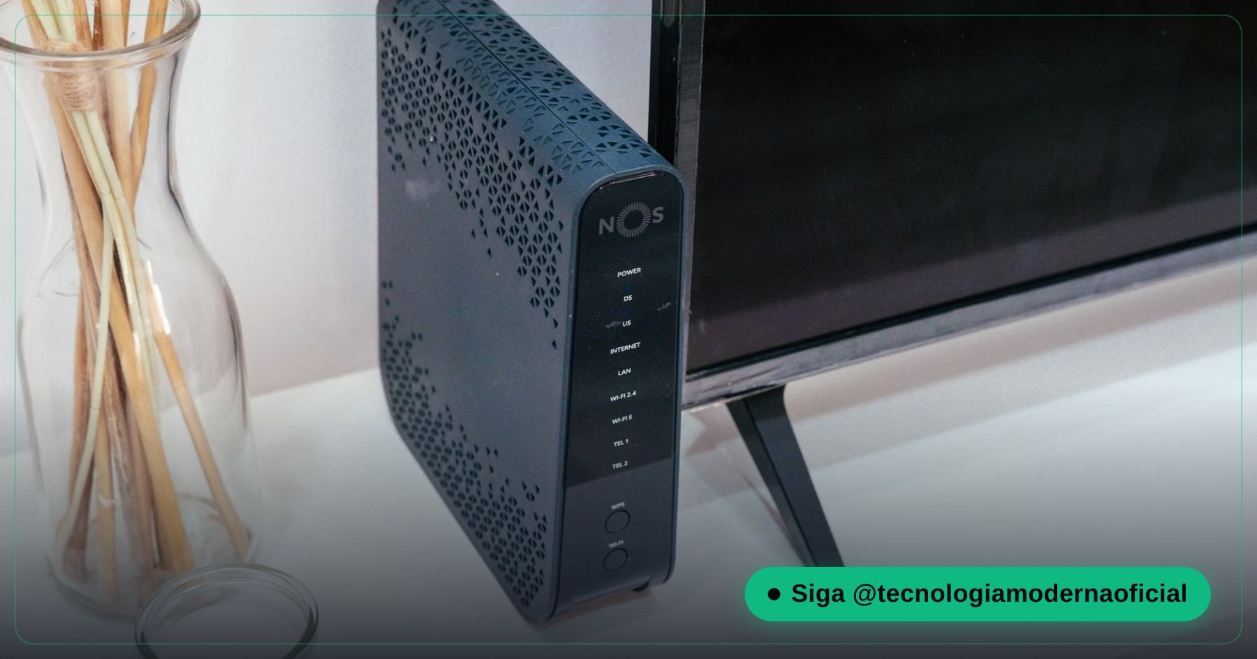 Roteador Wi-Fi da rede de casa
