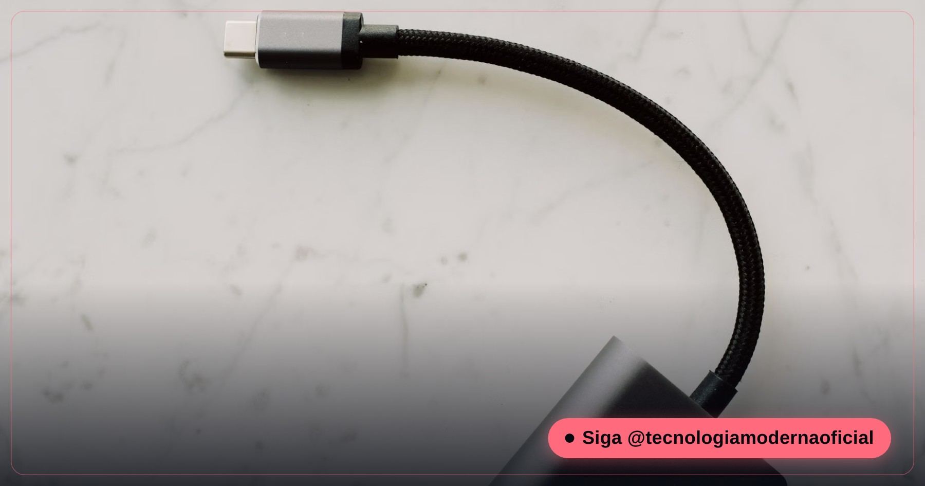 Cabo conectando dois celulares