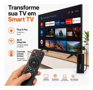 Tv Stick Android 4k Streaming Tv Box Conversor Smart Tv Wifi