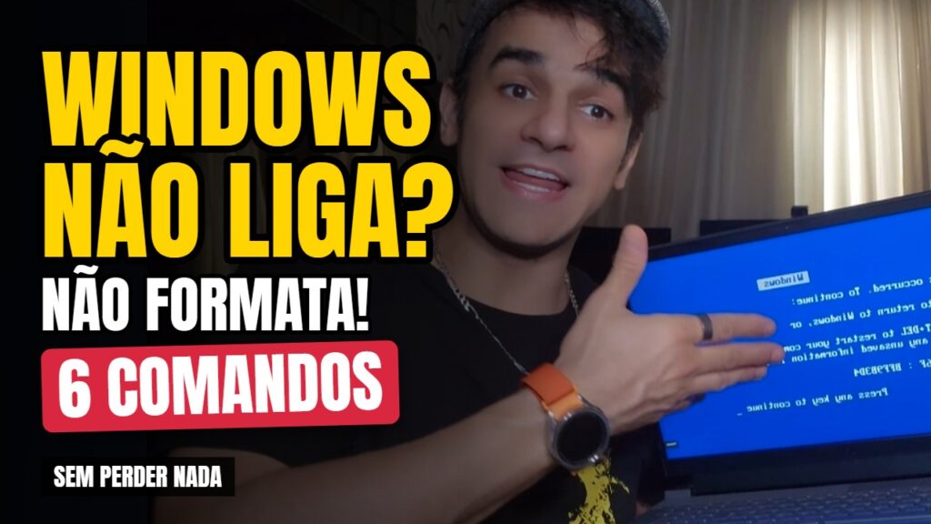 Windows Não Inicia? Conserte Sem Formatar
