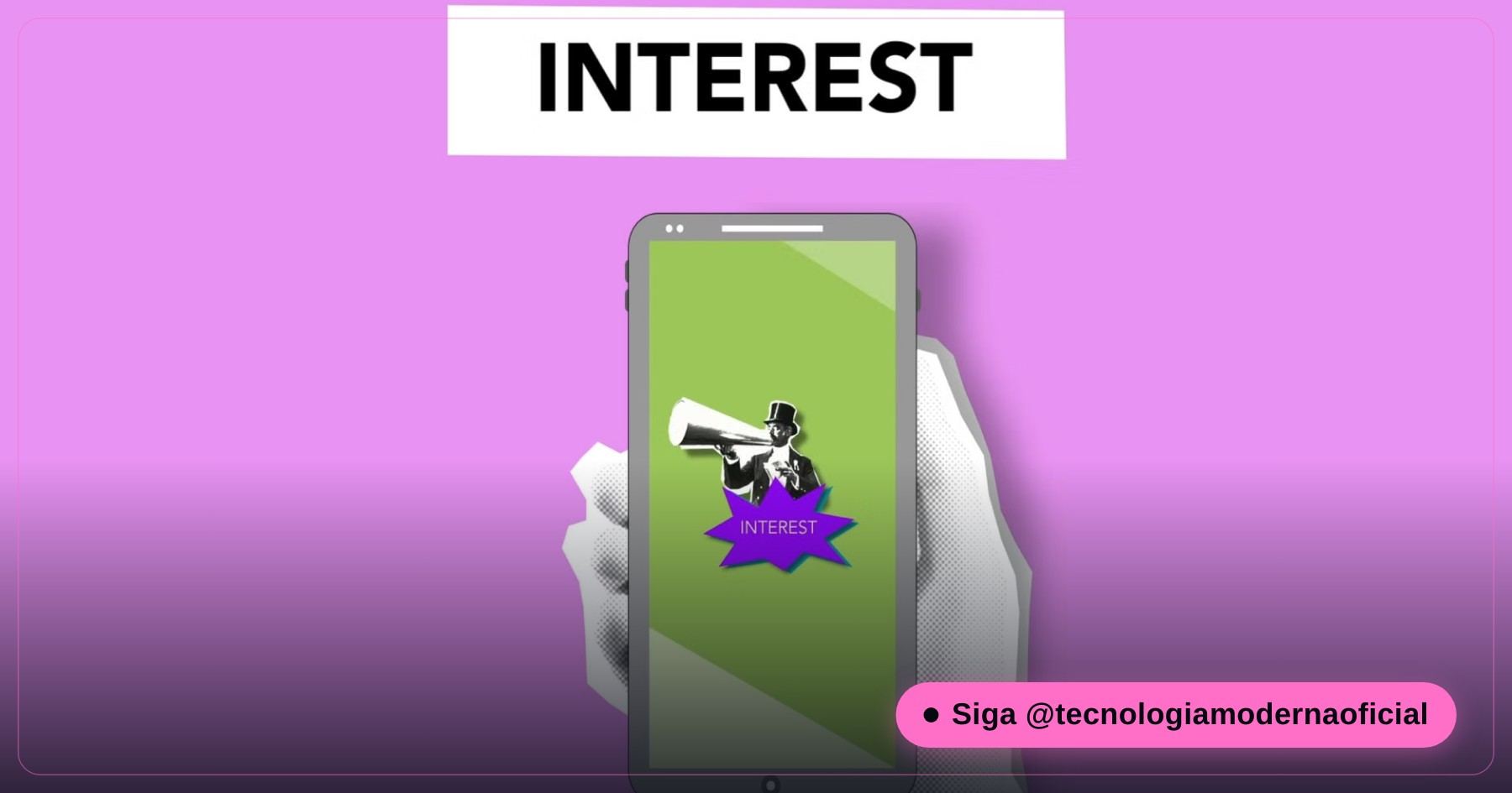 Anúncio aparecendo na tela do celular