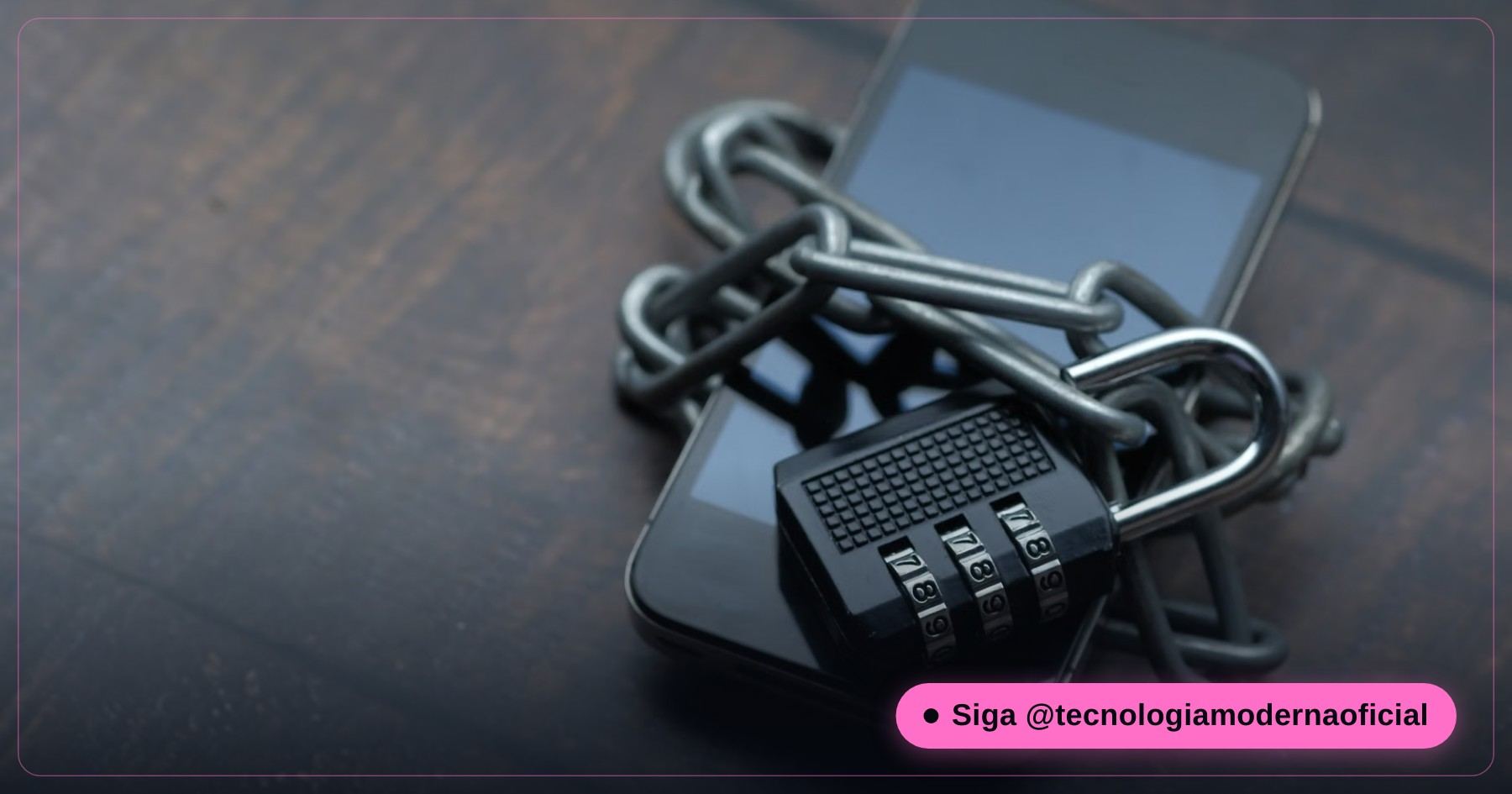 Configurações de privacidade no celular