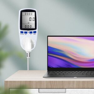 Medidor de Energia Digital CA 110/220V 16A 2500W Tomada BR