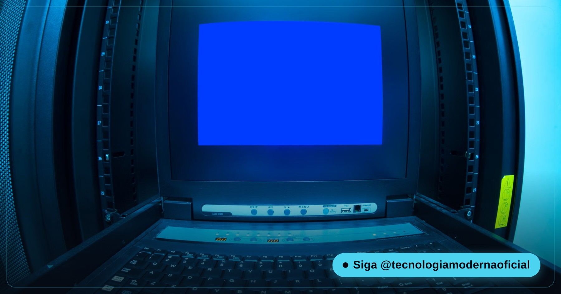 Notebook travado na tela azul de reparo automático do Windows